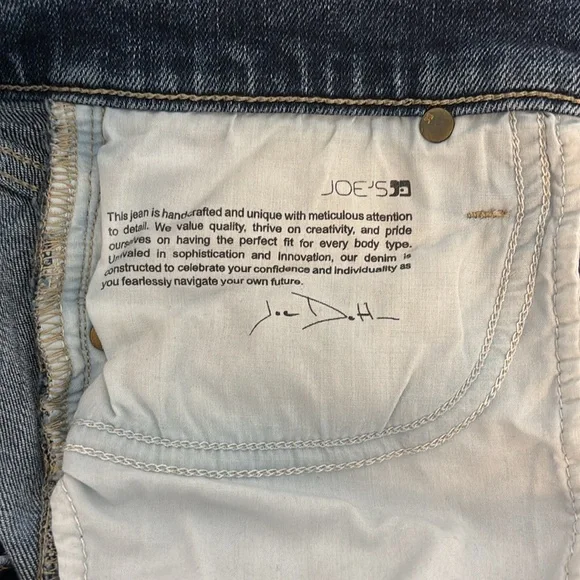 Joe's Jeans Blue Denim Shorts - Picture 3 of 4